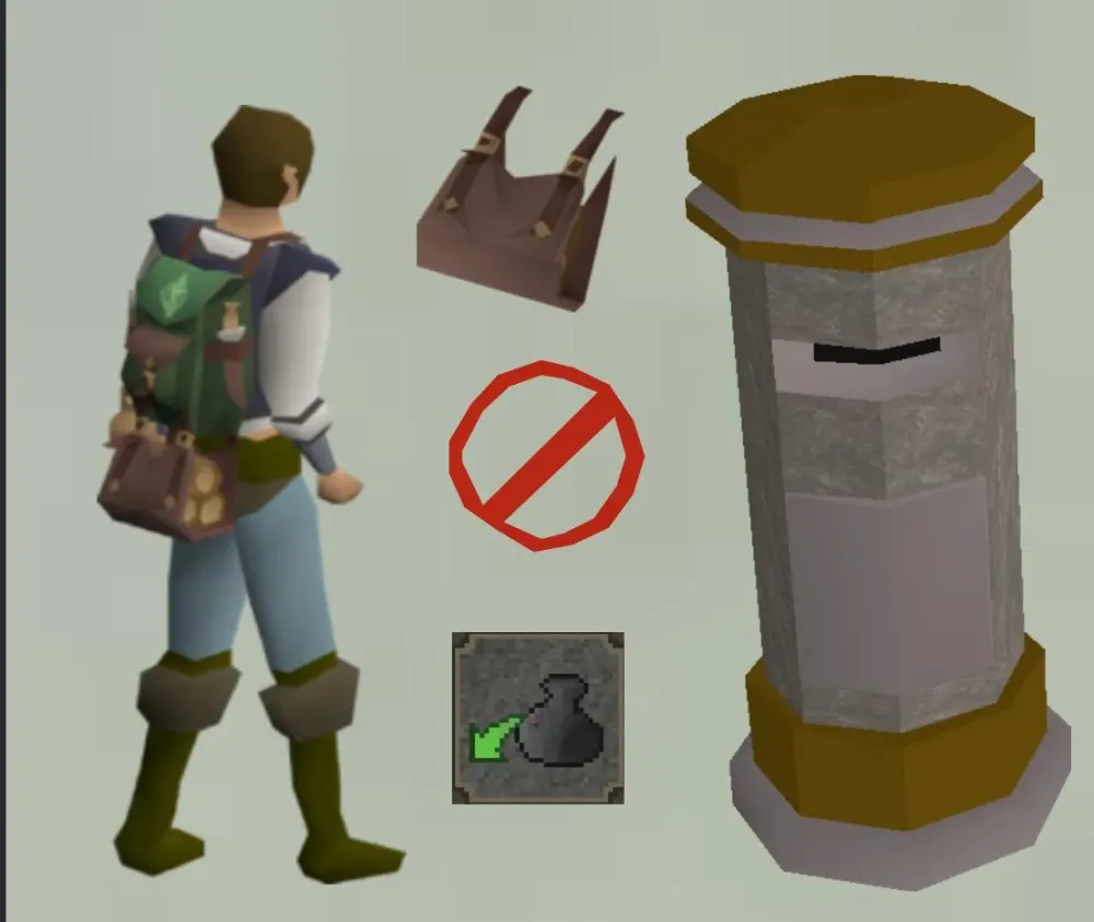Log  forestry basket bank depositing is broken No way to bank the 