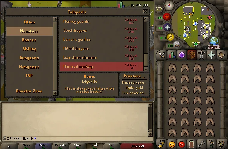 OSRS Maniacal Monkey Hunter Guide for Efficient Training