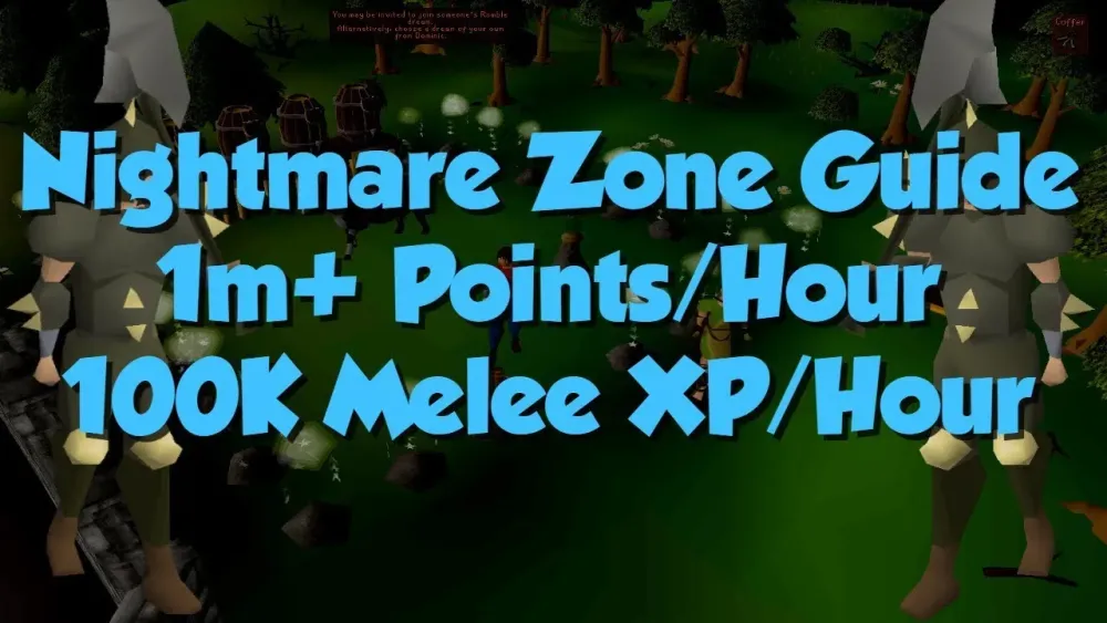OSRS Melee Nightmare Zone Guide  1M PointsHour 100K EXPHour 
