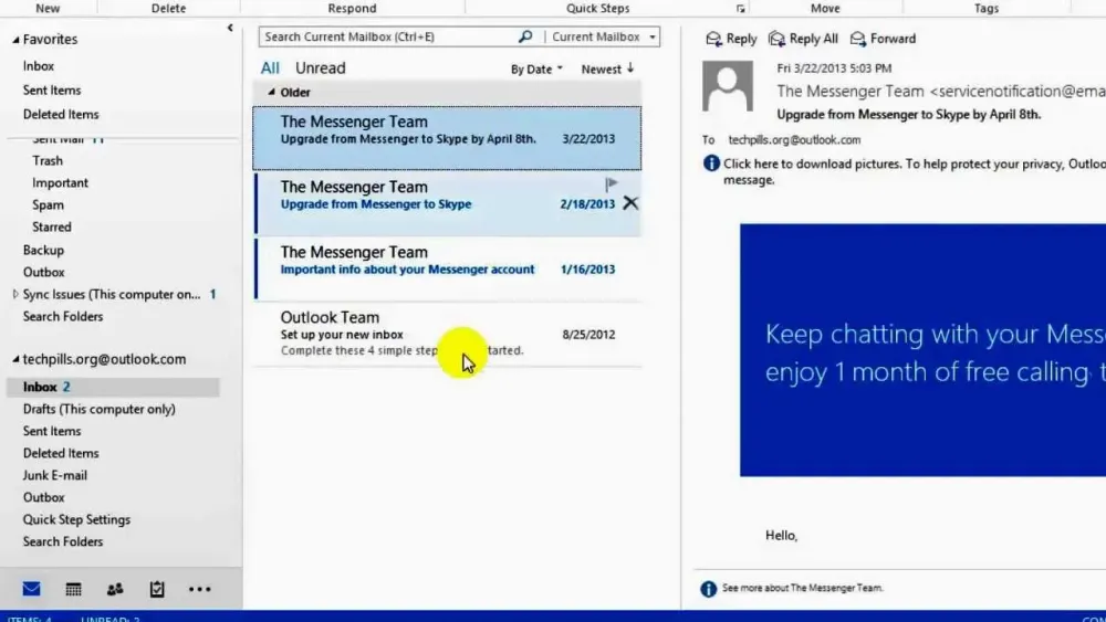 How to setup multiple mail accounts in outlook 2013  YouTube