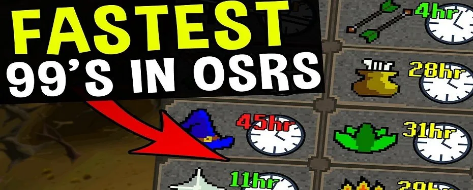 OSRS Fastest Skill to 99  Best OSRS Guides