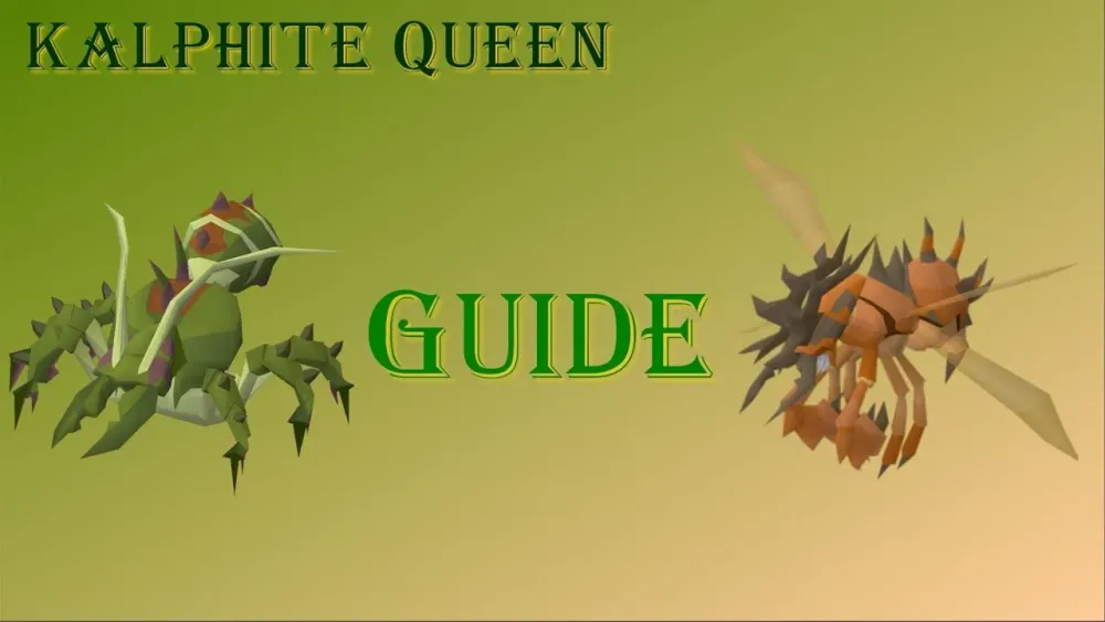 OSRS KQ Kalphite Queen Solo guide  YouTube
