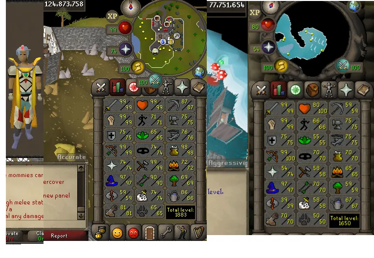 This is what i got in one month of grinding osrs 4 hours a day  r 