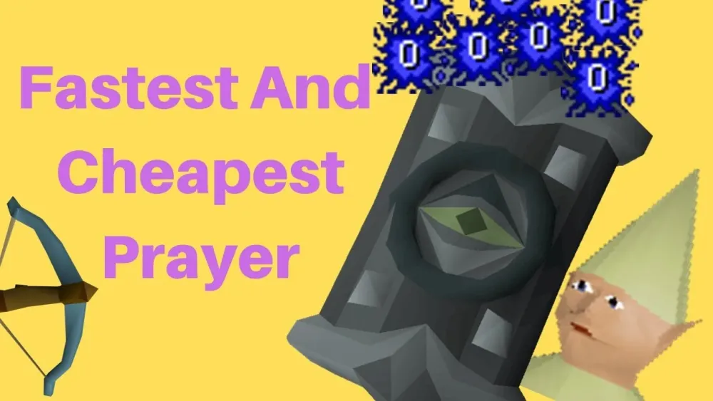 Fastest AND Cheapest Prayer Training Chaos Altar OSRS  YouTube