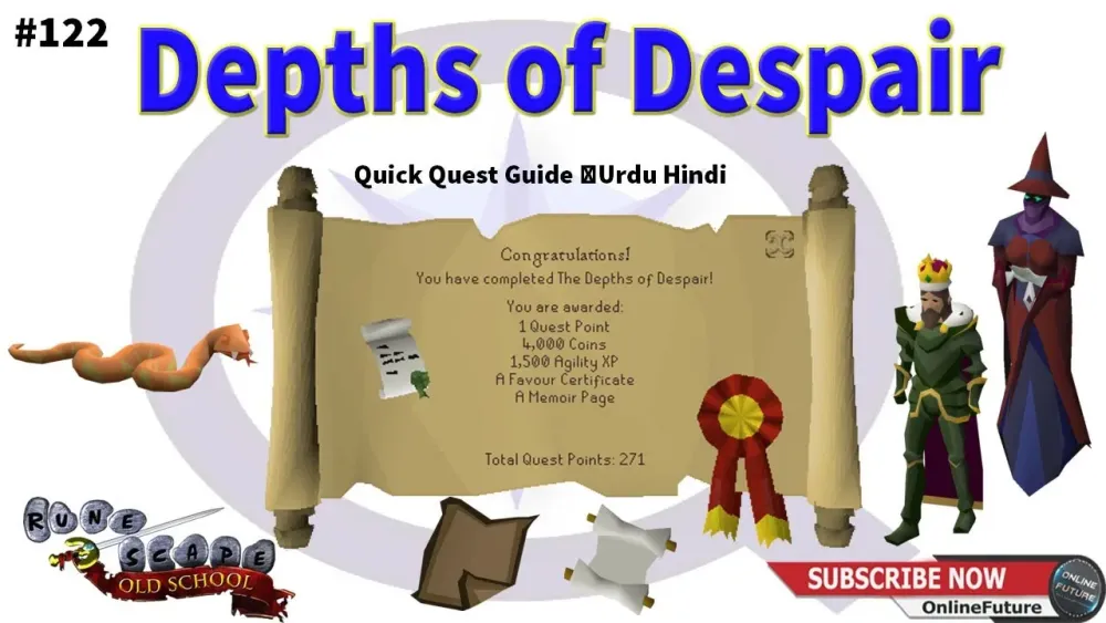 Depths of Despair OSRS Quest Guide for Beginners