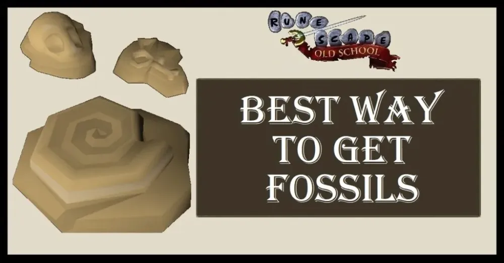 Best Way to Get Fossils in Old School RuneScape