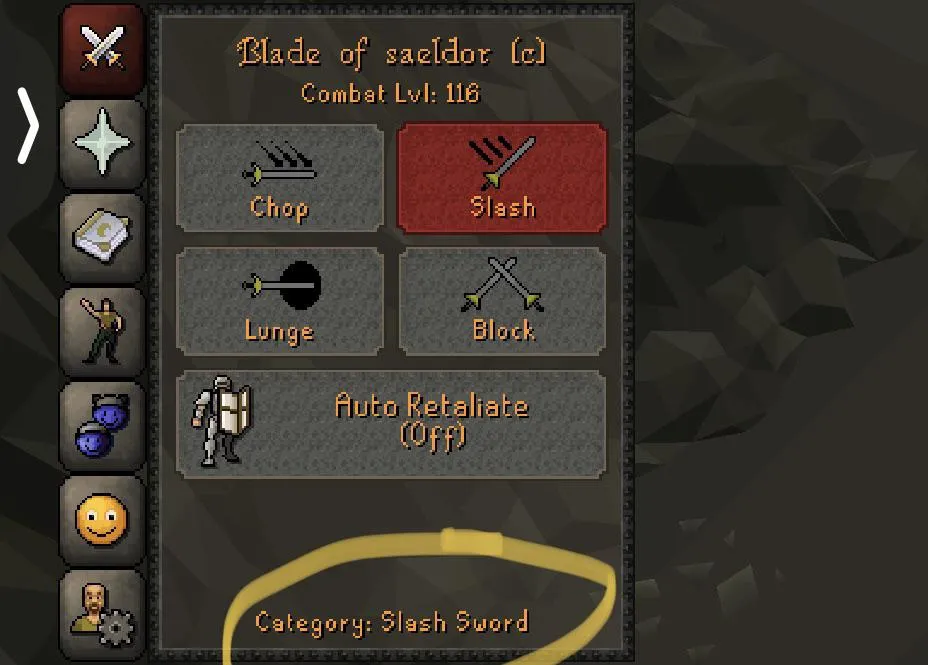 Attack styles now show what type of damage they will deal on the combat 