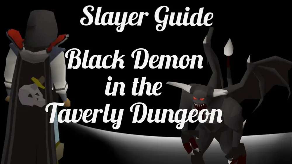 Black Demon Slayer Task OSRS Ultimate Guide