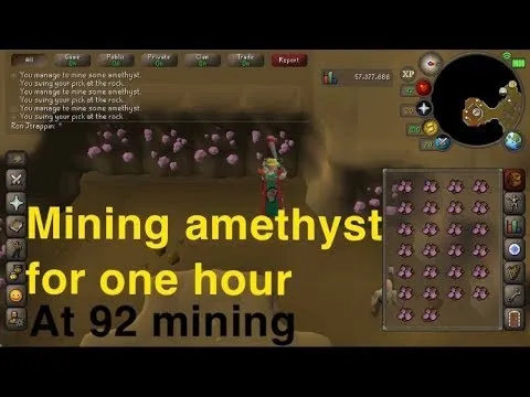 OSRS Amethyst Mining Guide for Maximum Profit and XP