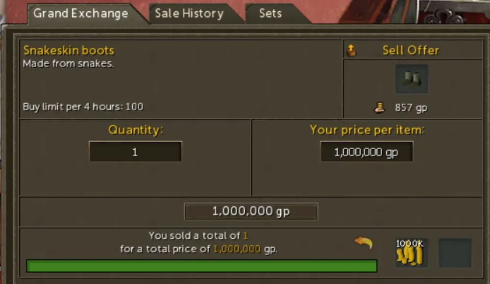 Aranea Boots OSRS GE – Price Trends, Uses, and Value in 2025
