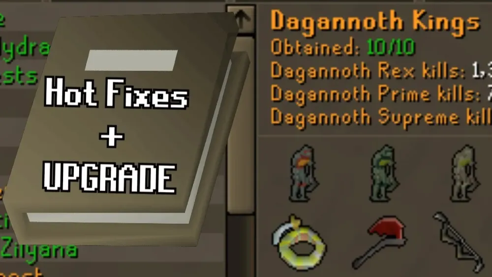 Collection Log HUGE Improvement for OSRS 70 of Accounts are RESTORED 