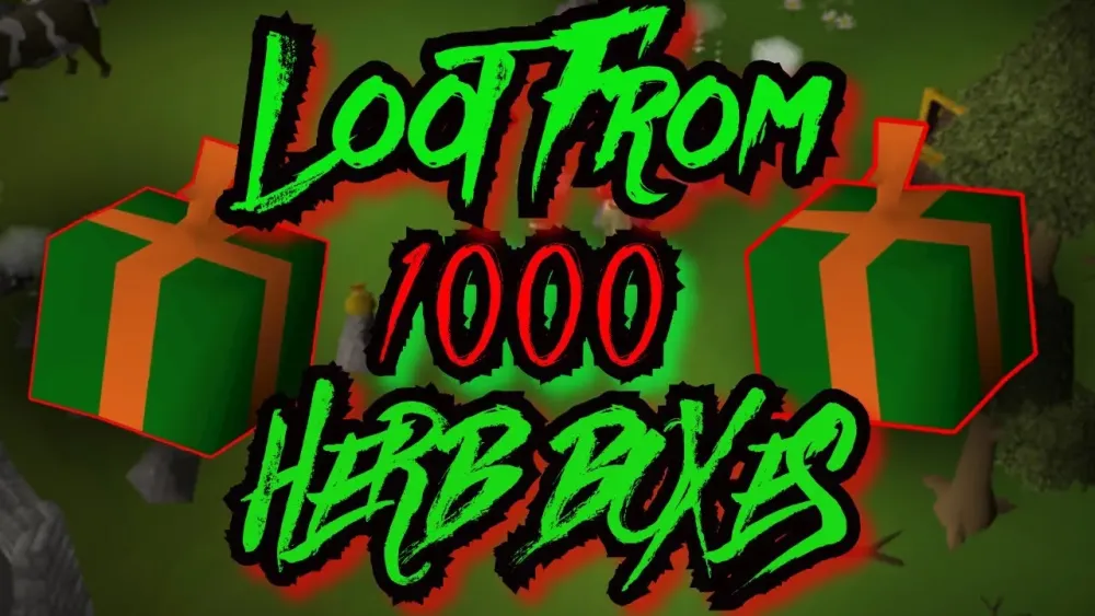 Loot From 1000 NMZ Herb Boxes  Osrs Daily Money Makers  YouTube