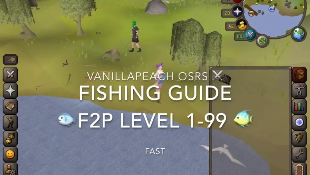 OSRS F2P Fishing Guide Level 199  YouTube