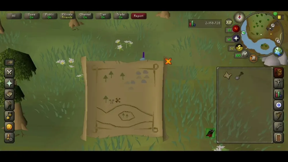 Varrock west mining spot beginner clue scroll step dig 1 Oldschool 