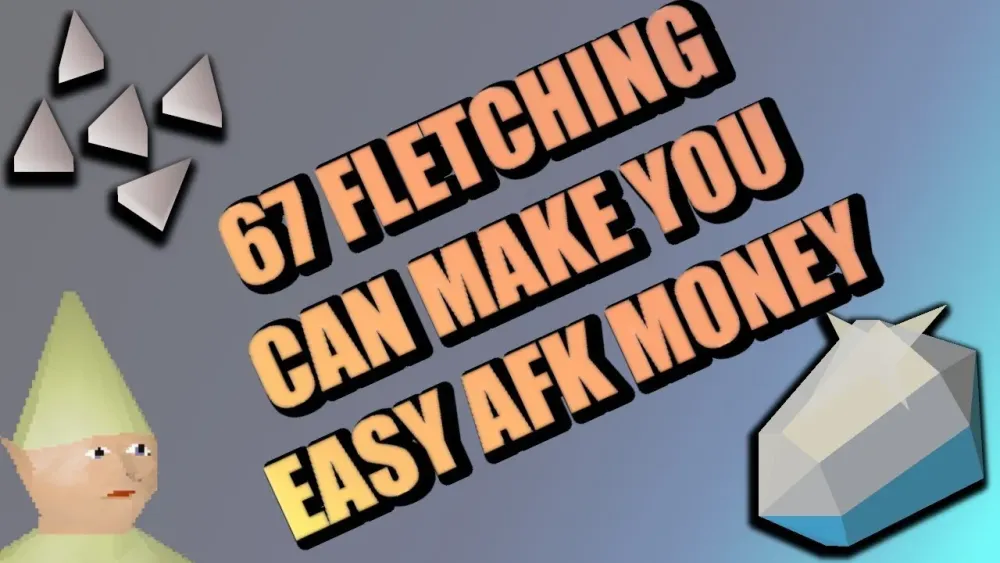 OSRS AFK FLETCHING MONEY MAKING METHOD 2020  YouTube