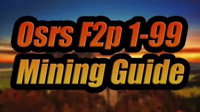 OSRS F2P Coal Mining Guide for Beginners and Pros