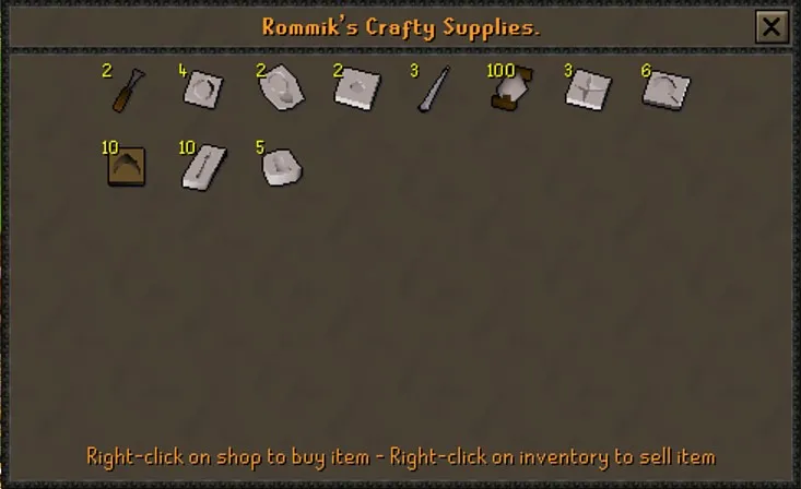 How to Make a Sapphire Ring in Old School RuneScape