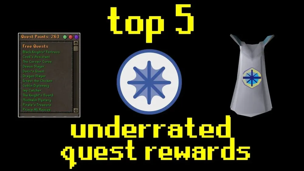 OSRSs Top 5 Underrated Quest Rewards  YouTube