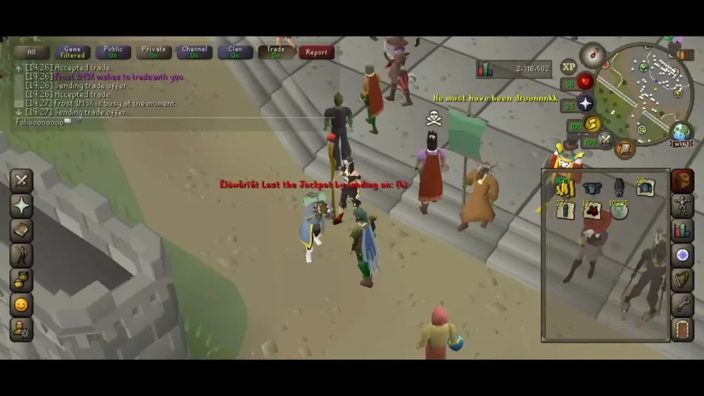 1m win gambling bot osrs  YouTube