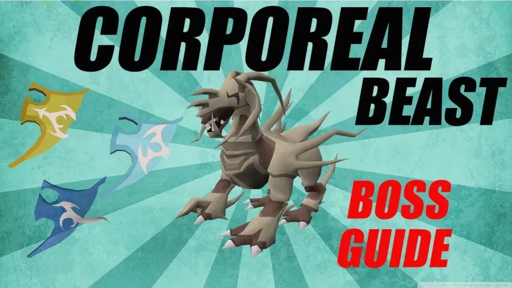 OSRS GUIA CORPOREAL BEAST team  money making bossing  LuisPipe 