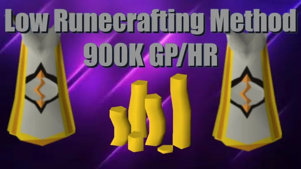 OSRS Low Runecrafting Level Method  30K XPHR 900K GPHR  YouTube