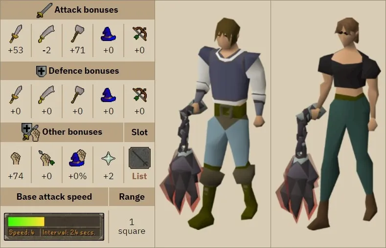 OSRS Best Crush Weapons  Highest Crush Bonuses