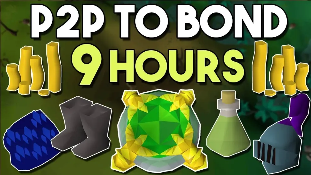 Bond in 9 Hours from Scratch on a New P2P Account Oldschool Runescape 