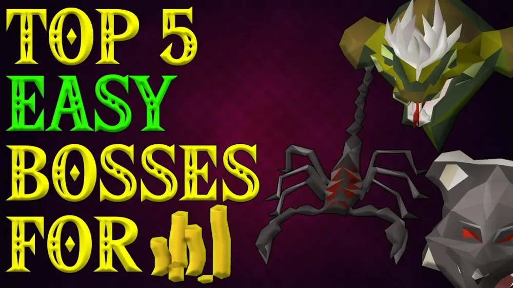 Top 5 Easy  Profitable Bosses In OSRS  2022  Money Making Guide 