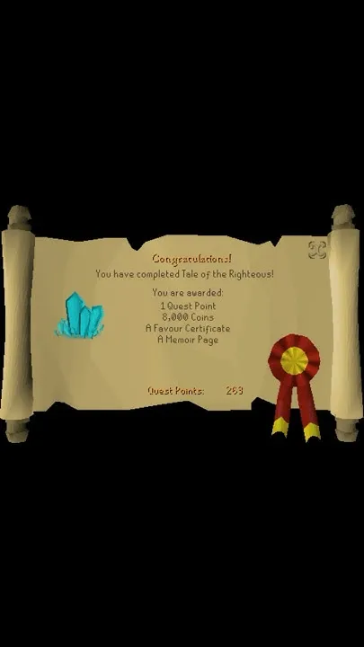 A Tale of Righteous OSRS