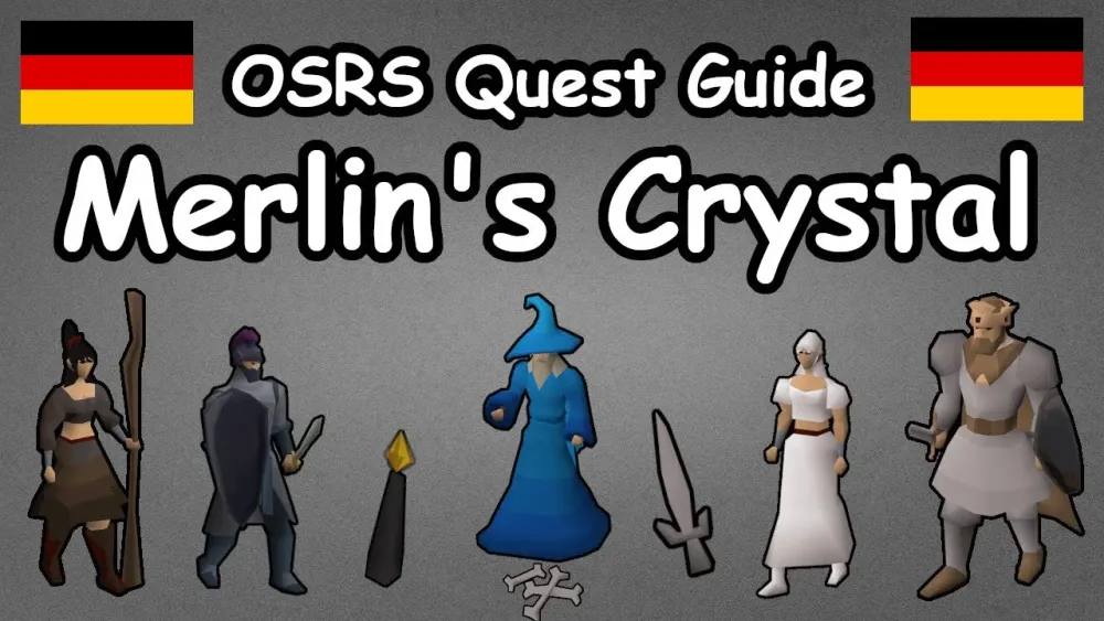 Merlins Crystal Quest Guide OSRS GERMAN  YouTube