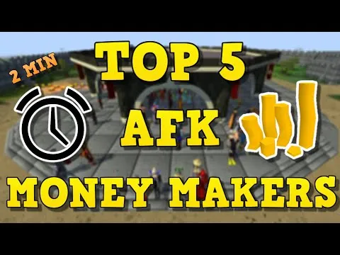 OSRS Top 5 AFK Money Making Methods  AFK Money Making Guide  YouTube