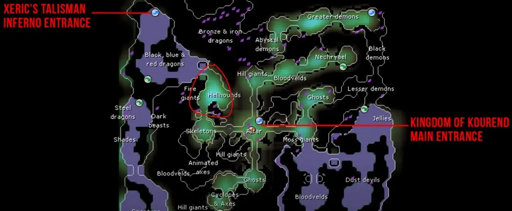 OSRS Hellhounds Catacombs Safe Spot Guide for Efficient Slayer