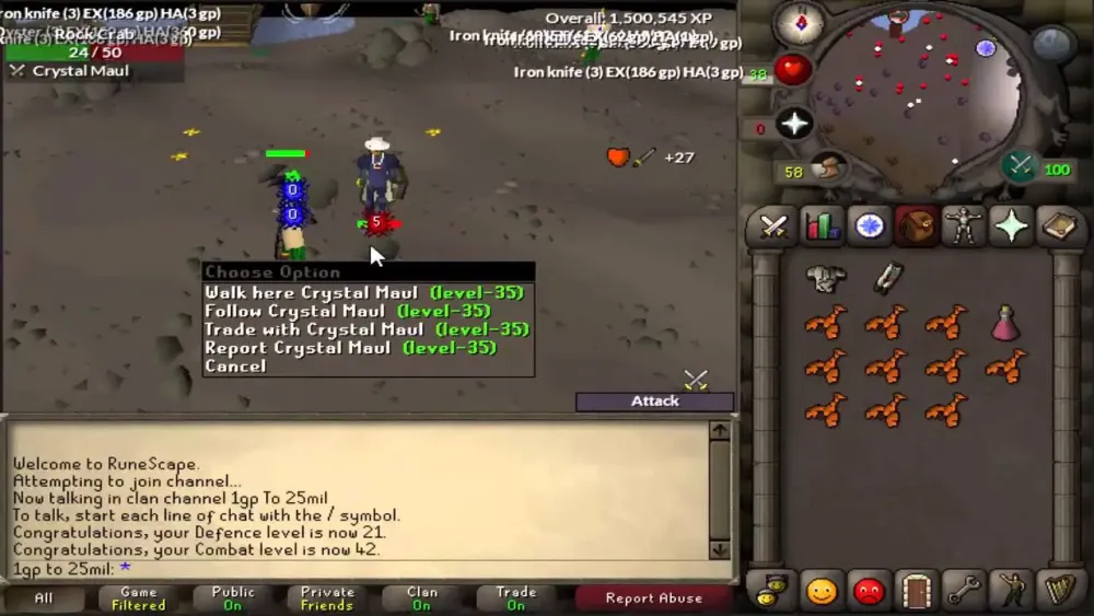 Best Training Method  Important Info Rock Crabs  Old School 