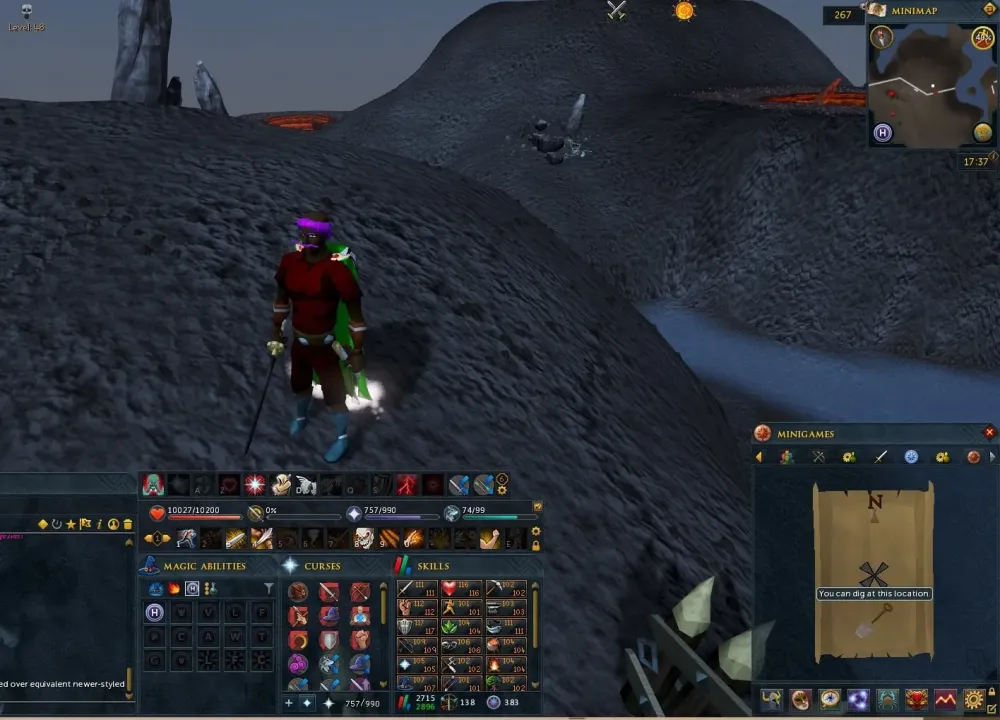 TIL Elite clue compass map can be in the wilderness  runescape