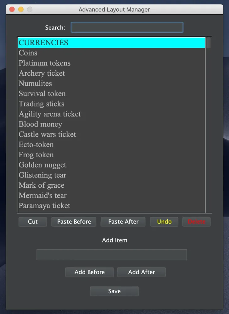 PPOSB  Bank Organizer  Others  OSBot  2007 OSRS Botting