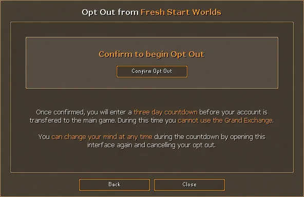 Fresh Start Worlds Blog  OSRS  Old School Runescape Guides