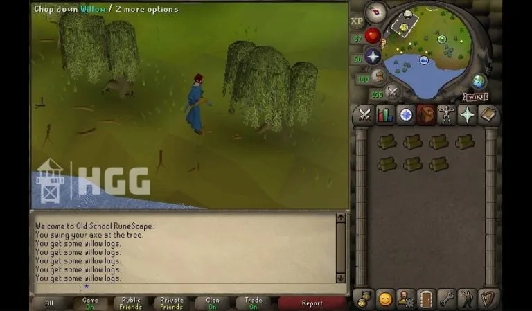Best OSRS F2P Willow Tree Guide for Woodcutting Success