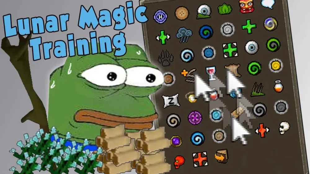 OSRS Multiple Lunar Spell Magic Training Guide 200k magic xph  YouTube