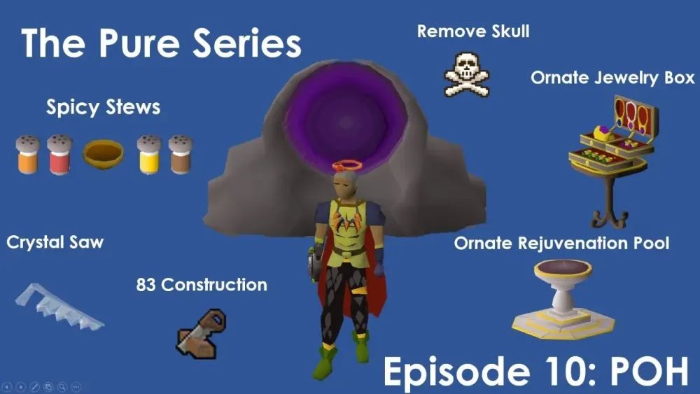 OSRS Pure Series  Episode 10 Home Makeover 83 Construction  Best 