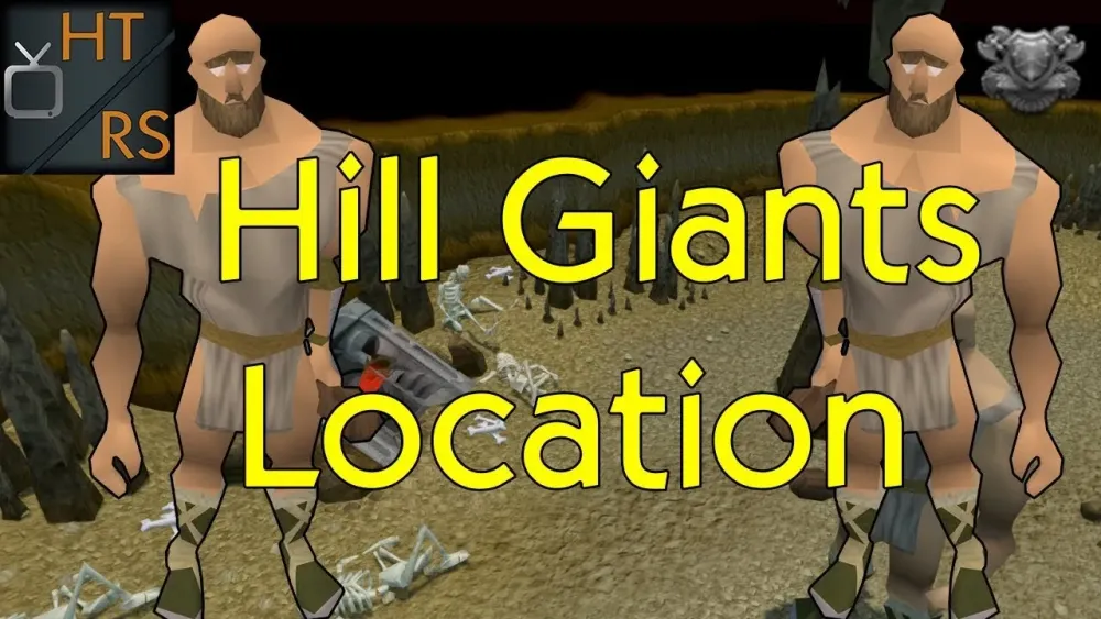 Runescape 3 Where To Find Hill Giants  HG Resource Dungeon F2P  YouTube