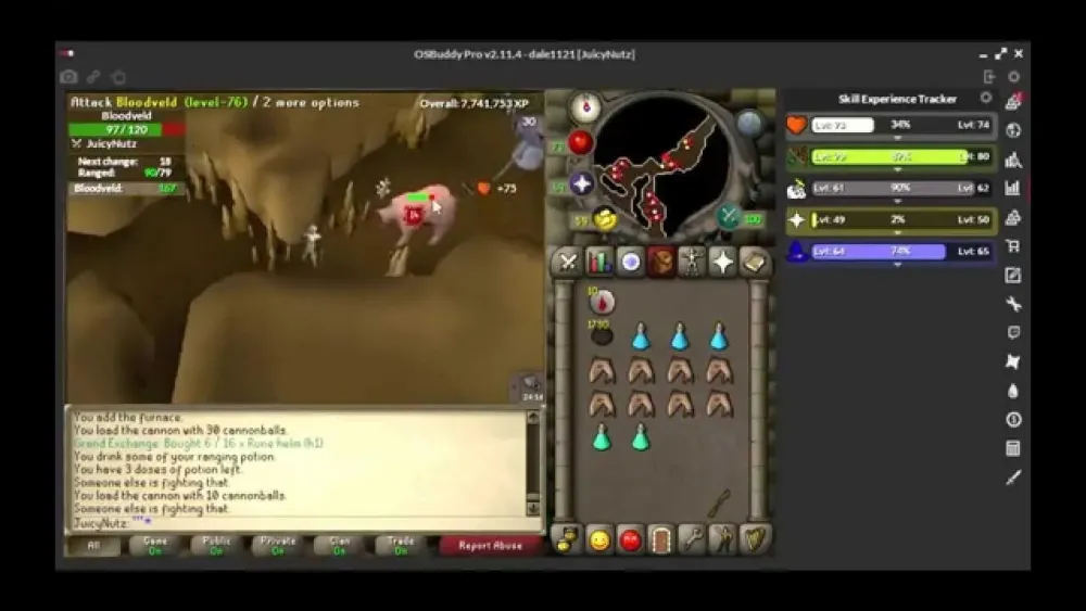 OSRS SLAYER GUIDE BLOODVELD WITH CANNON FAST EXP  YouTube