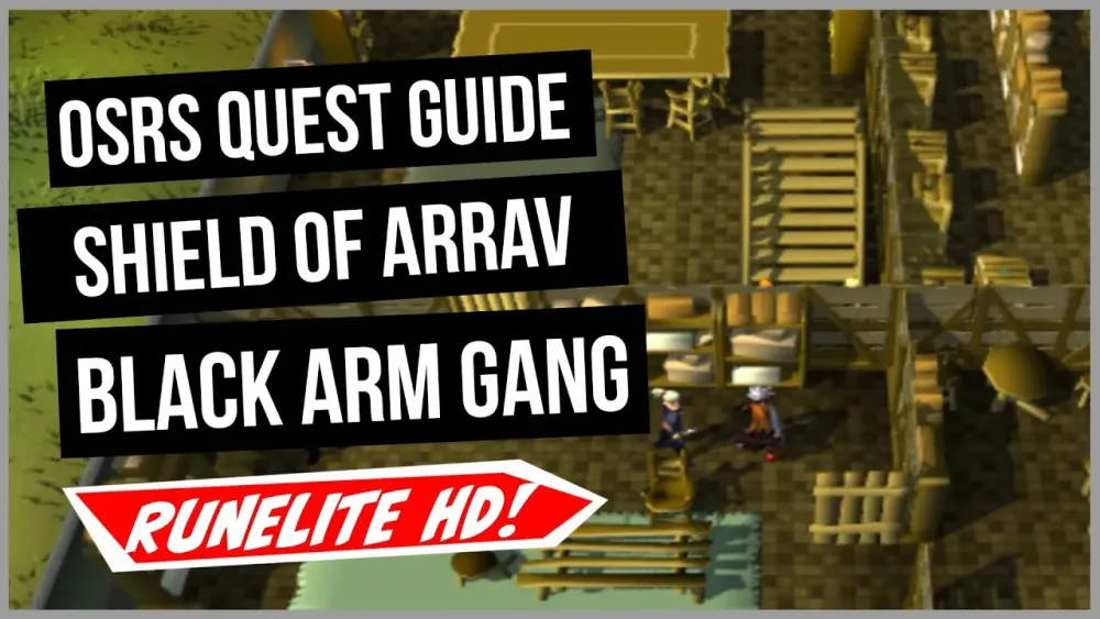 OSRS Shield of Arrav Black Arm Gang Quest Guide  Ironman Friendly 