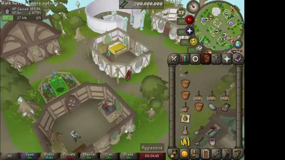 Efficient Farm Run 24M  XPH OSRS  YouTube