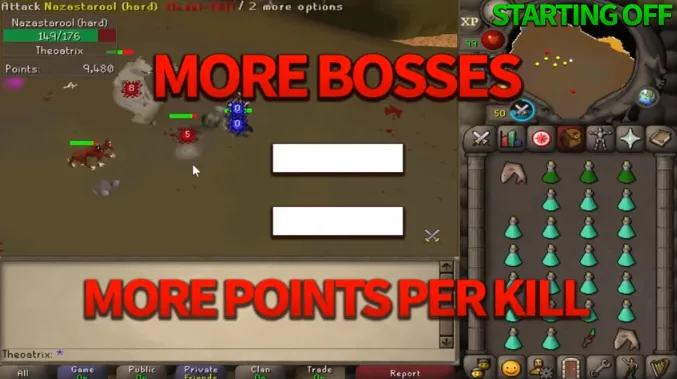 Theoatrixs Nightmare Zone Guide OSRS