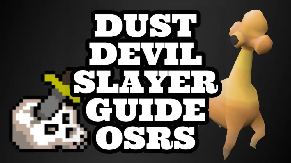 HOW TO SLAY DUST DEVILS most efficient  OSRS  YouTube