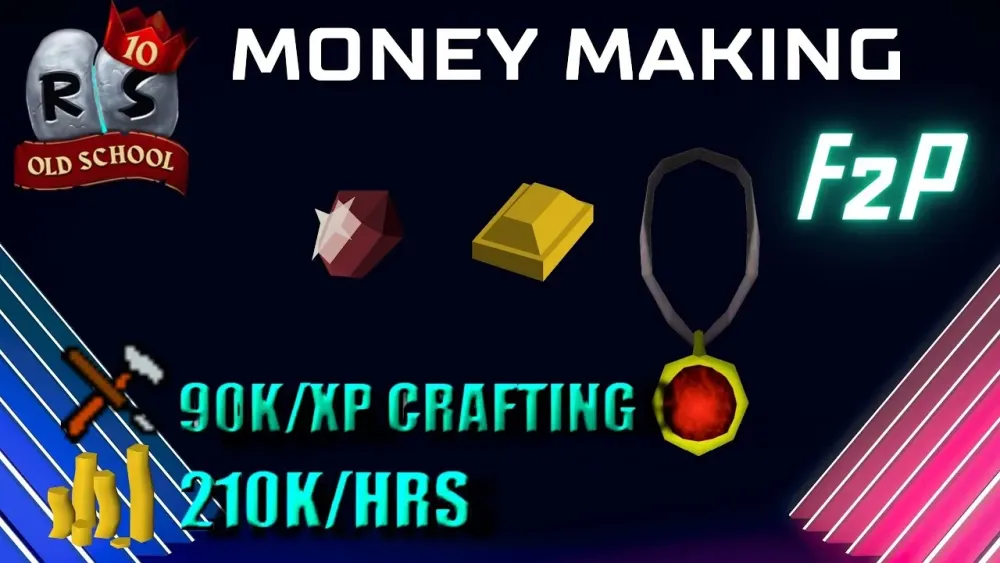OSRS MONEY MAKING 200210K HRS F2P OLD SCHOOL RUNESCAPE  YouTube