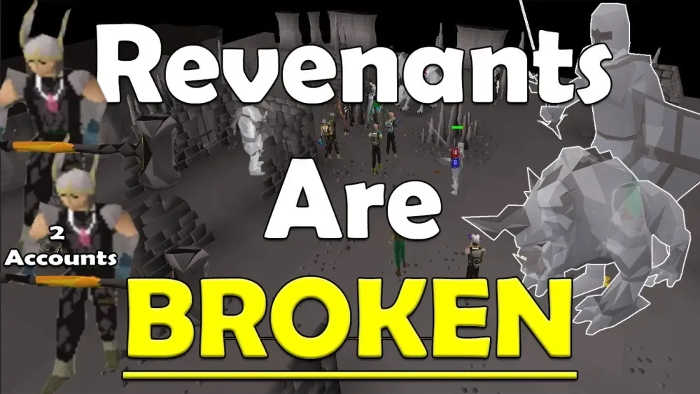 OSRS Killing REVENANTS With 2 ACCOUNTS THIS IS SO BROKEN  YouTube