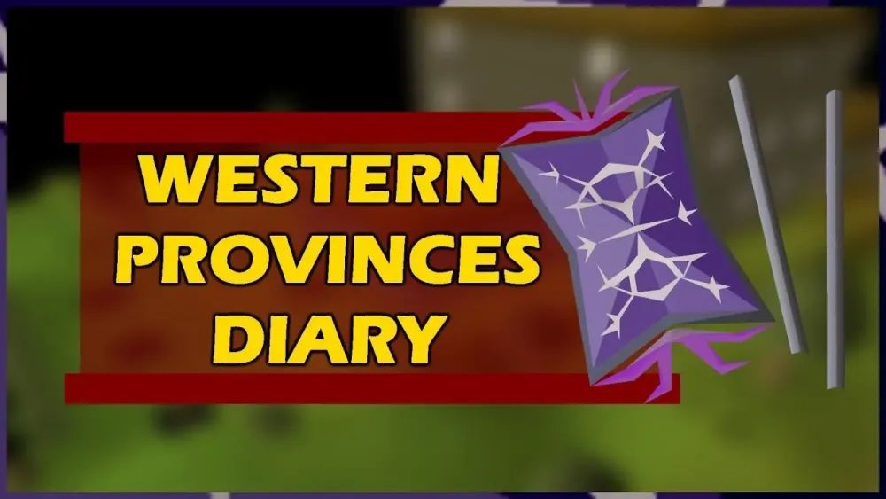 OSRS Western Provinces Achievement Diary Requirements and Rewards 
