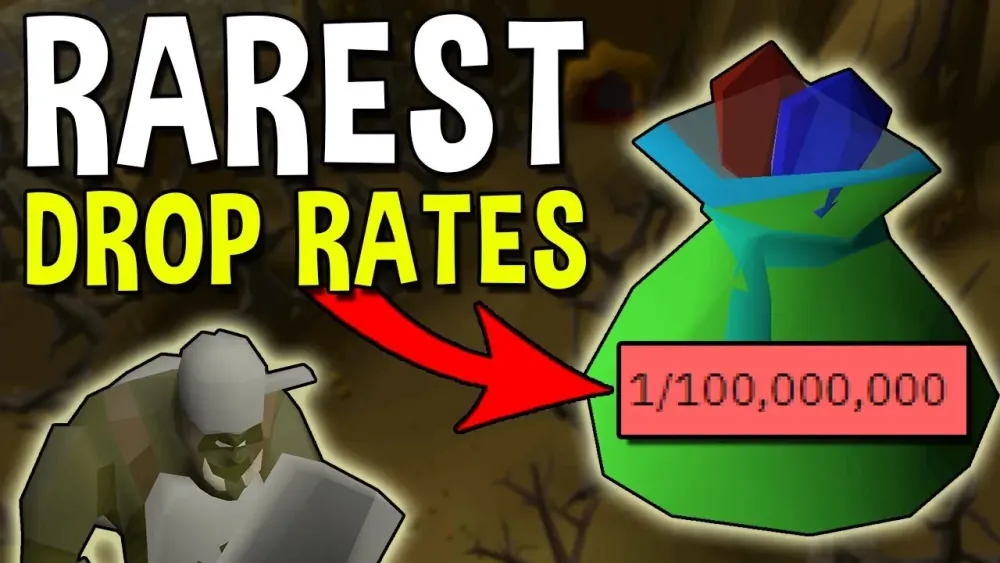 These are the Rarest Drop Rates in Oldschool Runescape OSRS  YouTube