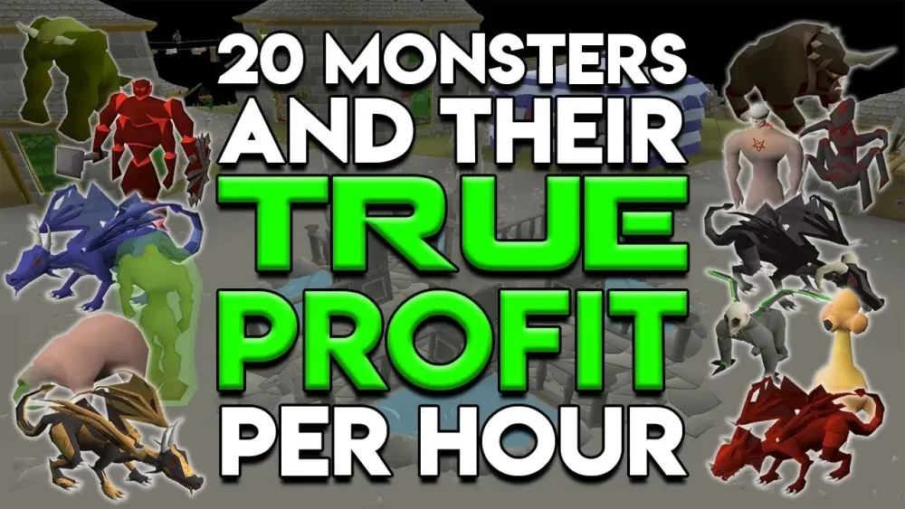 OSRS Countdown  20 Monsters that Might Make You Bank  YouTube